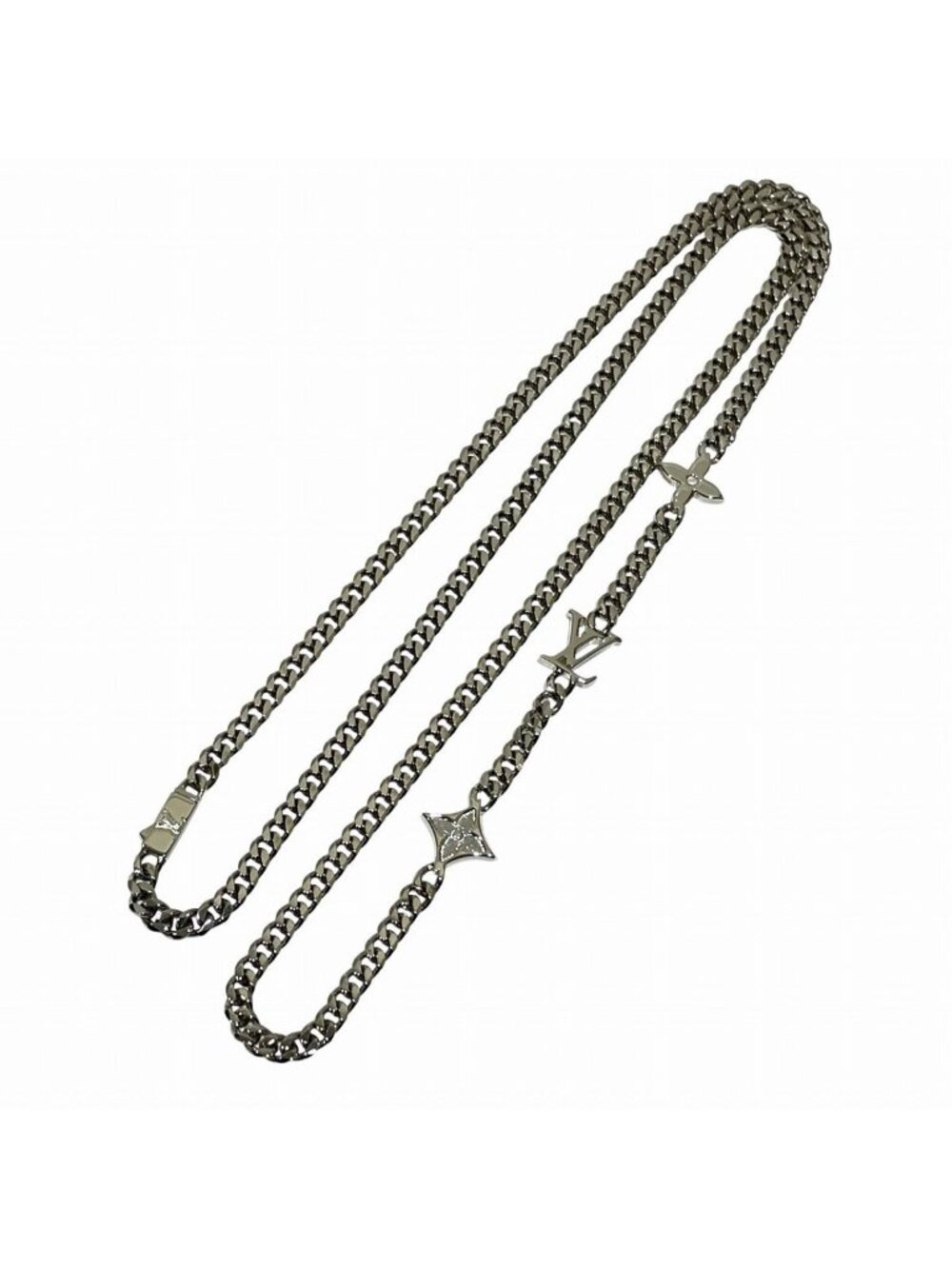 Louis Vuitton Monogram Low Necklace 64 cm Metal - Picture 3 of 9